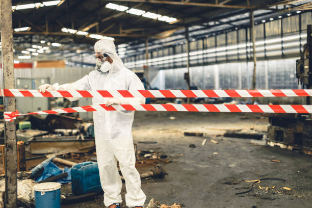 Professional Odor Removal technician working in Deal, NJ